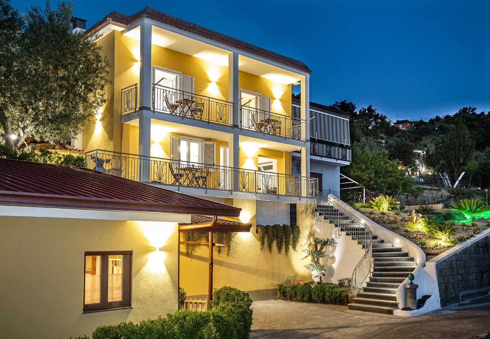 Casa La Cycas Villa Massa Lubrense Kültér fotó