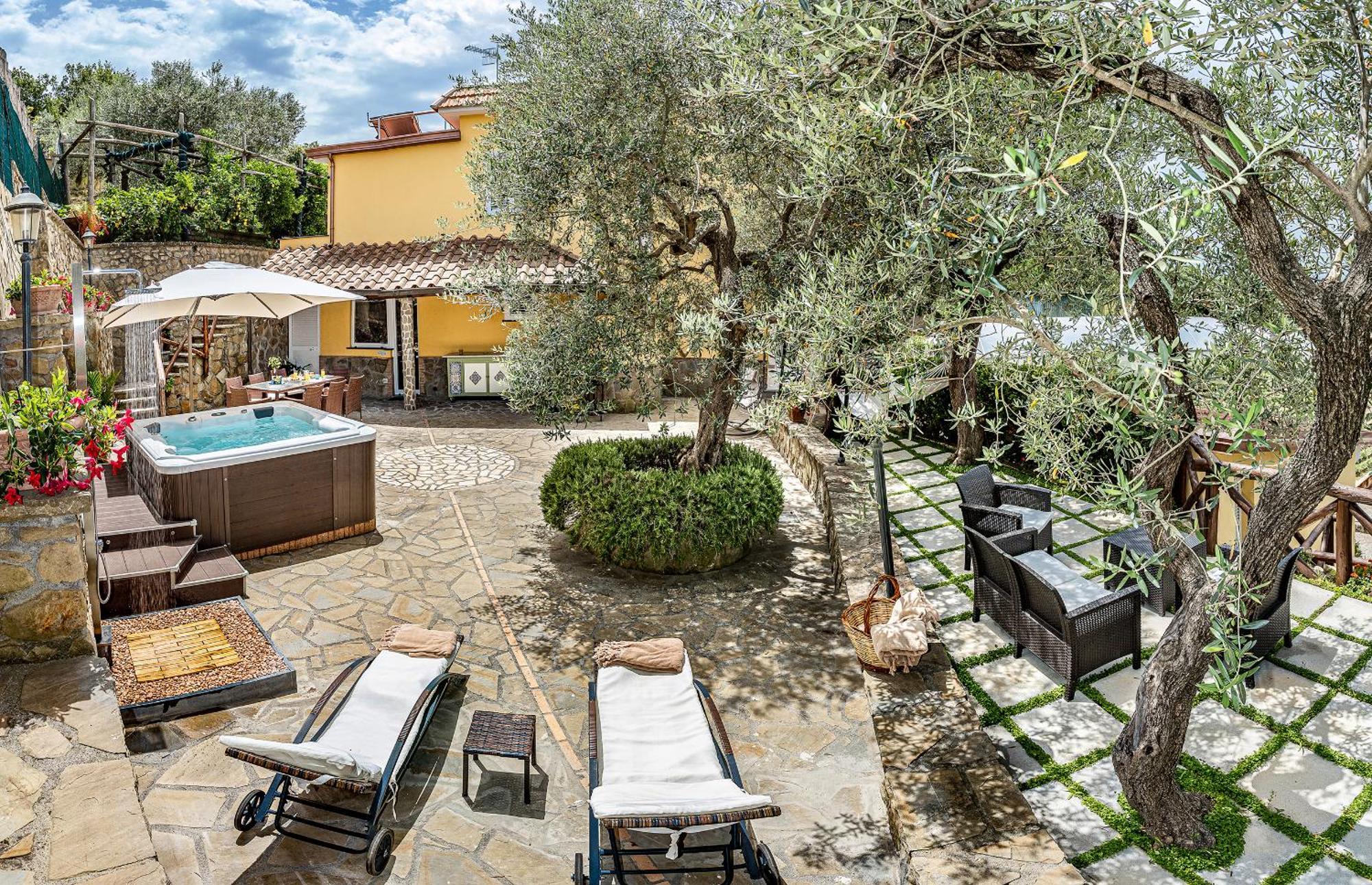 Casa La Cycas Villa Massa Lubrense Kültér fotó
