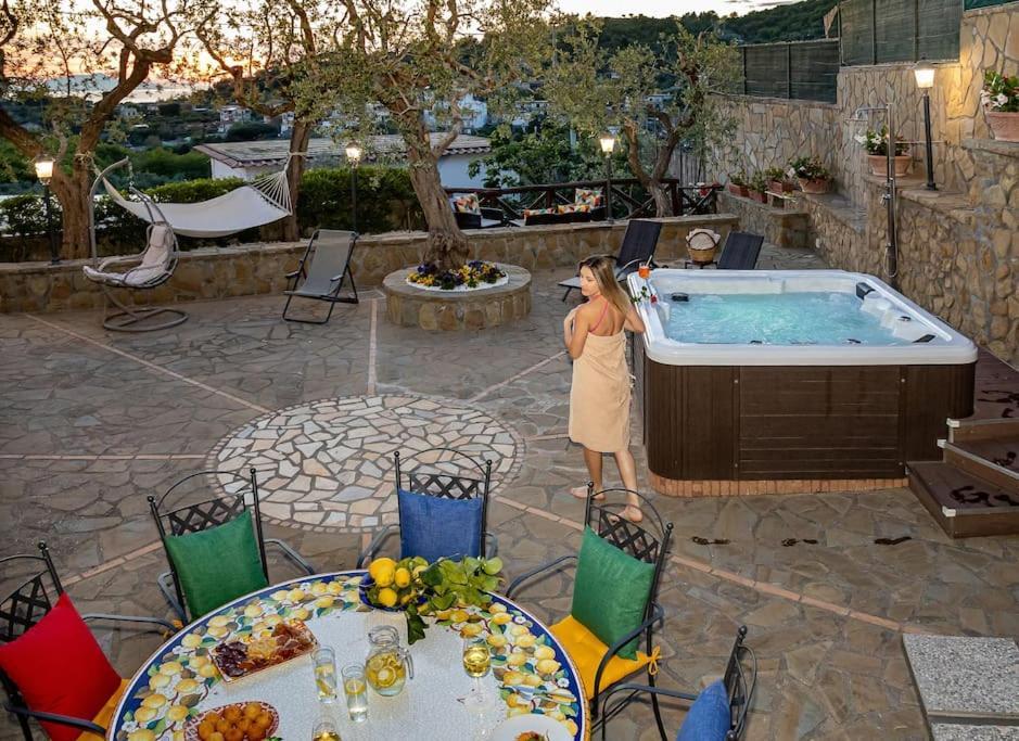 Casa La Cycas Villa Massa Lubrense Kültér fotó