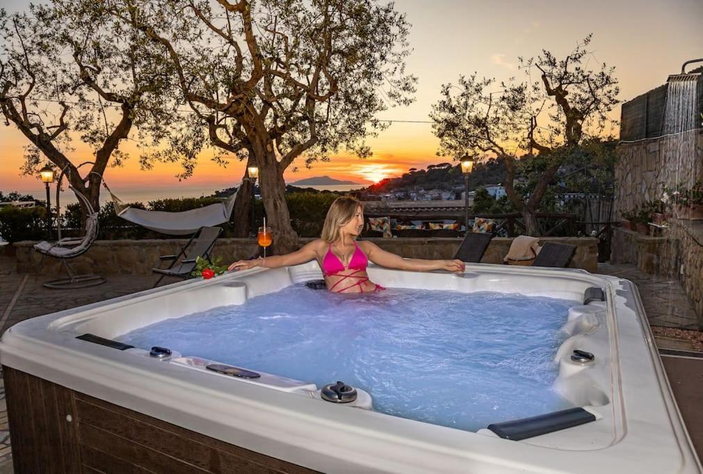 Casa La Cycas Villa Massa Lubrense Kültér fotó